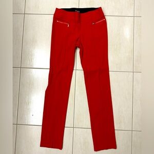 Vibrant Red Pants